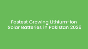 hybrid solar system with lithium battery backup pakistan