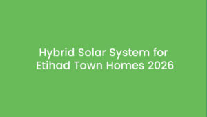 rooftop solar panels with lithium battery backup