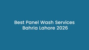 professional solar panel wash maintenance Lahore