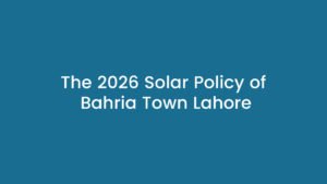 Premier Solar Solutions Bahria Town solar installation