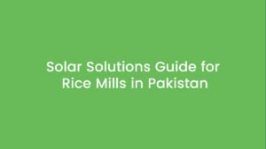 Premier Solar Solutions industrial solar project for rice mills